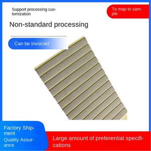 Mousses conductrices ignifuges EMI directes d'usine, matériau de blindage électromagnétique pour les services de fabrication, antichoc - Product Image 2