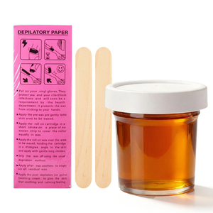 <span class=keywords><strong>Cera</strong></span> Depilatoria Naturale allo <span class=keywords><strong>Zucchero</strong></span> 400G per Pelli Sensibili, Formula Facile da Pulire - Product Image 4