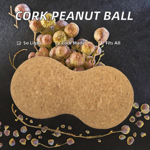 Pelota de Yoga de Corcho Natural Kukesi, Personalizada, de Alta Calidad, 80*160mm, Ligera, para Masajes, Ejercicio, Fisioterapia, Universal - Product Image 2