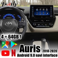 Interfaz Lsailt 8GB CarPlay/Android con YouTube, Google Play , Netflix para Toyota 2018-2020, Camry Auris