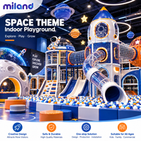 Équipement de terrain de jeu intérieur, monde d'aventure sous-marine pour les cafés ludiques, toboggan en spirale, mur d'escalade, livraison mondiale