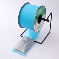 Emballage automatique personnalisé en usine poly sacs en PE-BD pré-ouvert sur rouleau rouleau de sac en plastique perforé et imprimé