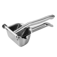 Leverancier Productie 304 Roestvrij Staal Handmatige Juicer Sinaasappel Citroen Juicer Huishoudelijke Draagbare Granaatappelpers