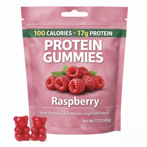 Suplemento Energético 100% Natural OEM, Gomitas con Mezcla de Proteína de Suero, Pre-Entrenamiento, Apoyo Inmunológico para Adultos, 17g de Proteína - Product Image 1