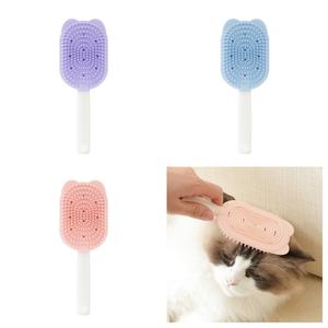 Peigne pour chat en ABS pour l'épilation des animaux de compagnie Brosse à épilation flottante facile à utiliser avec caractéristiques écologiques pour chats et chiens - Product Image 1