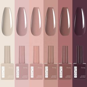 Juego de Esmaltes de <span class=keywords><strong>Uñas</strong></span> <span class=keywords><strong>en</strong></span> Gel BIN Nude Cocoa, 6 Piezas de 12 ml, Mismo <span class=keywords><strong>Color</strong></span>, Mismo Envase, Kit de Esmalte de <span class=keywords><strong>Uñas</strong></span> <span class=keywords><strong>en</strong></span> Gel UV, Manicura, Salón de Belleza - Product Image 3