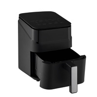 Friteuse à air électronique 4L d'origine d'usine 100V-240V matière plastique de forme carrée à commande numérique pour usage domestique