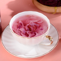 Yunnan Mohong teh Herbal mawar longgar, teh Herbal kering Corolla, ukuran besar besar, teh beraroma dalam kotak kemasan sehat