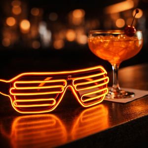 Colorful Light up <b>Shutter</b> LED Glasses Party Sunglasses for Nightclub Dance Stage Event Decoration Supplies - Product Image 5
