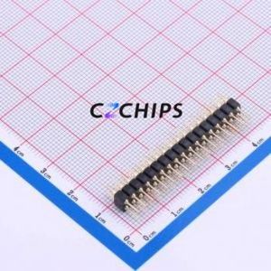 PZ254-2-17-Z-C Pin Header Through hole Component (THT),P=2.54mm Connector 2x17P 2.54mm 2.54mm Round Pin - Product Image 2