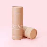 Tube Cylindrique en Papier Recyclé Couché Imprimé sur Mesure avec Laminage Mat pour Cosmétiques, Vernis à Ongles, Huiles Essentielles, Parfums - Conception Personnalisée