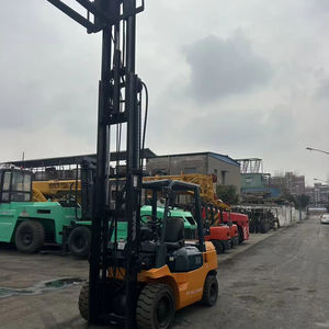 Chariot élévateur d'occasion Toyota Heli Komatsu Hyster 2/3.5/4/5/6/7/8/10/12/15 tonnes essence et GPL FD35 avec déplaceur latéral High Master - Product Image 1