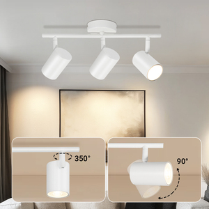 आधुनिक 3-वे स्विचलिंग के साथ समायोज्य रंग तापमान 50,000 घंटे जीवनकाल 2 साल की वारंटी - Product Image 3