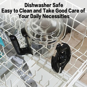 Wholesale 16oz Glass Coffee Pot with Handle Heat Resistant Mug Lid Kitchen Gadgets - Product Image 3