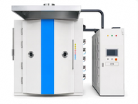 Machine de revêtement ionique sous vide à grande chambre AsiaLink, système de dépôt physique par évaporation (PVD) pour la décoration et le placage des tôles d'acier inoxydable