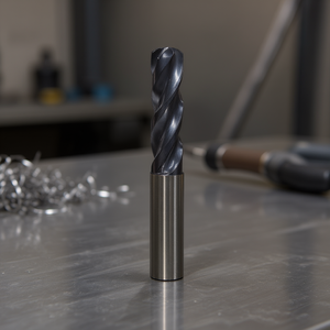 Ttake <b>Carbide</b> <b>Drill</b> <b>Bit</b> Nano TiAlN Coated 3xD Undrilled For Stainless Steel And Pu Superalloys - Product Image 3