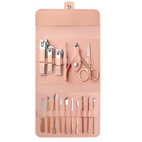 Kit de manucure professionnel de haute qualité pour l'entretien des ongles, la pédicure et les soins personnels, kit de soin des ongles professionnel