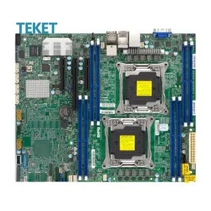 सुपरमाइक्रो X10DRL-iT ATX मदरबोर्ड डुअल सॉकेट R3(LGA 2011) Intel C612 DDR4 PCI-E 3.0 x16 डुअल 10GBase-T LAN IPMI 2.0 6SATA3