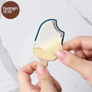 超强粘性冰淇淋壁挂挂钩可拆卸防抱死制动系统家庭办公室钥匙扣 - Product Image 5