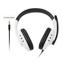   Casque filaire 3,5 mm pour PC, Xbox Series X, Xbox One, PS4, PS3, NS, avec son surround, pour jeux, ordinateur portable, tablette, gamer