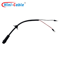 Câble de voiture compact et durable, de haute qualité, écologique, avec faisceau de câbles auto 3 broches mâle, isolation PVC flexible, étanche HYH-CST-202