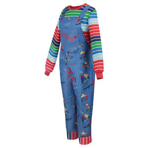 Costumes d'Halloween Poupées d'<span class=keywords><strong>Horreur</strong></span> Effrayantes Clown Cosplay Tenue de Fête Carnaval Jeu d'Enfant Combinaison Robe de <span class=keywords><strong>Princesse</strong></span> Déguisement de Chucky - Product Image 3