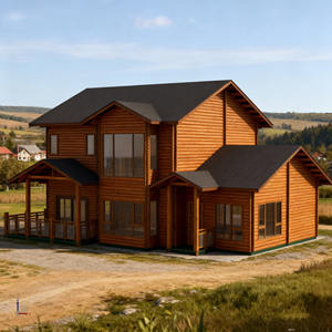 <span class=keywords><strong>Maison</strong></span> Cabaña de madera de pino Casa Villa Casa de madera para vivir - Product Image 1