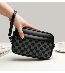 Men's <strong>Simple</strong> Mini PU Backpack Casual Clutch Crossbody Messenger <strong>Bag</strong> with <strong>Mobile</strong> Phone Compartment New Fashionable Design - Product Image 5