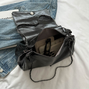 I-0312 Large Capacity Women <b>Bag</b> New Fashion Handbags Autumn Chain Shoulder <b>Crossbody</b> <b>Bag</b> - Product Image 3