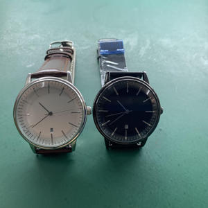 Orologio <span class=keywords><strong>uomo</strong></span> Design Logo personalizzato stile classico da <span class=keywords><strong>uomo</strong></span> Business data orologio da polso - Product Image 3