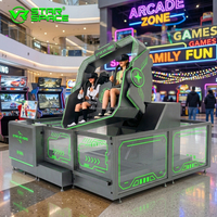 Simulador de Vuelo VR Star Space Star VR Hero 360, Máquina de Realidad Virtual Comercial para Interiores, Movimiento Extremo para Parques de Aventuras
