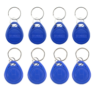 TK4100 125kHz RFID ID Tag ABS Matériel Personnalisable RFID Key Fobs Tag Key pour Système de Contrôle d'Accès et Présence