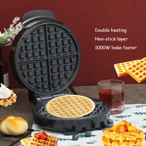 BOMA antihaft-Oberflächen kühler haptikgriff Frühstück machen Ei Kuchen Zither Rollen-Maschine Mini belgische Waffelmaschine