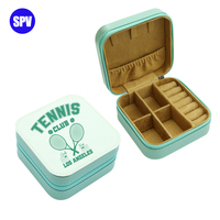 4 "X 4" Boîte cadeau de bijoux de sublimation d'impression personnalisée