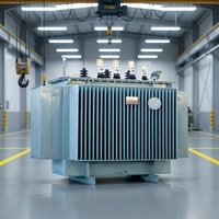 Transformateur triphasé immergé dans l'huile à enroulement en cuivre toroïdal 50/60Hz, norme IEC60076, 50KVA, 100KVA, 125KVA, 200KVA, 11KV, 15KV