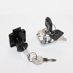 Hot Bán Đồ Nội Thất Phần Cứng <span class=keywords><strong>Xiaoboshi</strong></span> Chất Liệu Sắt 138-22 Bàn Ngăn Kéo Khóa Với Hai Nhựa Phím - Product Image 6