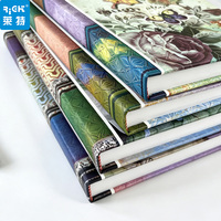 Carnet à couverture rigide A4 ligné, vente en gros usine, papier d'écriture premium résistant à l'encre, idéal pour les enregistrements de projets de bureau