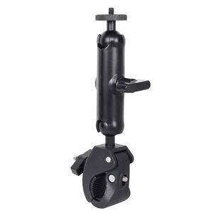 Support de fixation à double rotule rotative avec super pince pour <span class=keywords><strong>guidon</strong></span> de moto/vélo pour <span class=keywords><strong>GoPro</strong></span> Hero 13 - Product Image 1