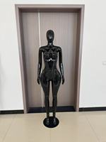 Maniquíes Femeninos Inflables de Plástico, Blancos y Negros, de Cuerpo Completo, Talla Grande, Modelos Curvilíneos BBL, con Sujetador Grande, en Pose de Pie, para Ropa de Mujer