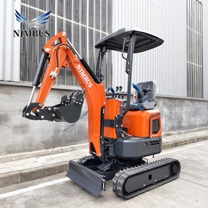 <span class=keywords><strong>Mini</strong></span> Escavatore NIMBUS Direct Sales da 1,5 Tonnellate con Sistema Idraulico Standard e Telaio Retrattile Certificato EPA/EuroV - Product Image 2