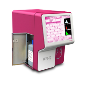 Analisador de hematologia veterinário 5 peças, analisador de hematologia automática portátil de gás do sangue