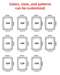 Jeu de tuiles de mahjong américain universel en acrylique, personnalisé, écologique, durable, portable, pour 4 joueurs - Product Image 2