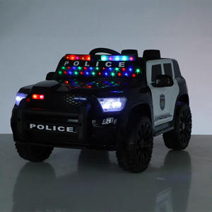 Meilleur prix Voiture électrique pour enfants 12V 2 places Modè<span class=keywords><strong>les</strong></span> de conception extérieure alimentés par batterie Voiture SUV de police à monter pour enfants - Product Image 3