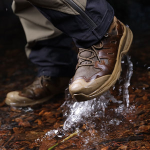 Botas Tácticas Impermeables de Nailon Cordura 500D para Exteriores, Botas Tácticas de Desierto, Botas Tácticas de Caza - Product Image 3