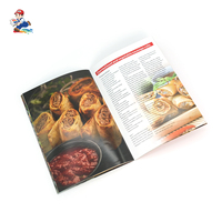Brochure personnalisée à piqûre à cheval en papier couché avec dorure à chaud pour présentation professionnelle
