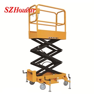 Plateforme de travail à hauteur réglable, élévateur à ciseaux portable, fournisseur chinois d'élévateurs à ciseaux, élévateur à ciseaux DIY - Product Image 2