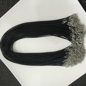 100 pcs 1.0mm Sáp Da bông đồ trang sức vòng cổ dây với tôm hùm Clasp đầy màu sắc các loại đồ trang sức tìm kiếm phụ kiện N - Product Image 4