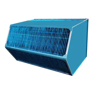 Aluminum Extrusion Close Loop 2 Step Plate Heat Exchanger