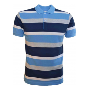 Camiseta 100% de algodón para hombre, ropa de alta calidad, Polo a rayas, camiseta de manga corta, La mejor moda 2023 - Product Image 3