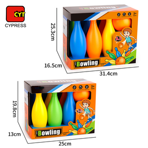 Juego de bolas de Bolos de plástico de 7 piezas al por mayor, juego deportivo de bolos <span class=keywords><strong>para</strong></span> interior y exterior <span class=keywords><strong>para</strong></span> niños - Product Image 6